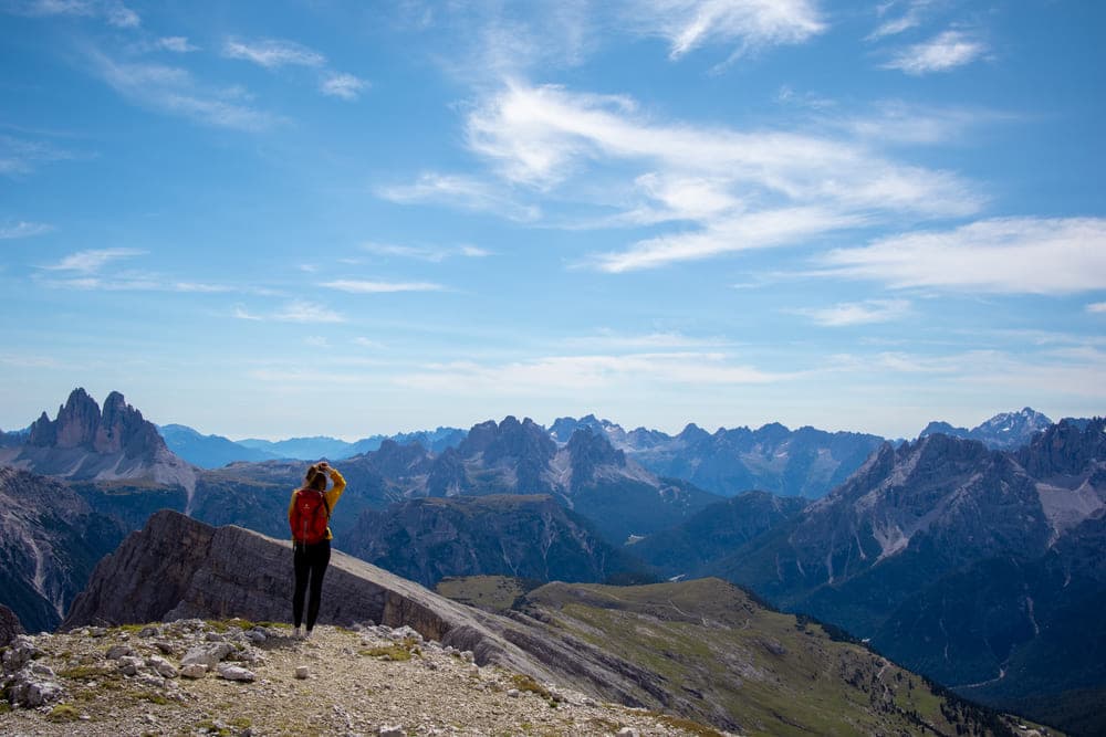 Die beste Aussicht der Dolomiten der Dürrenstein
