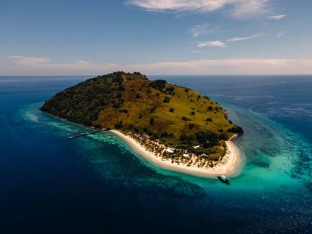 Übernachten auf einer Insel in Komodo: Le pirate island